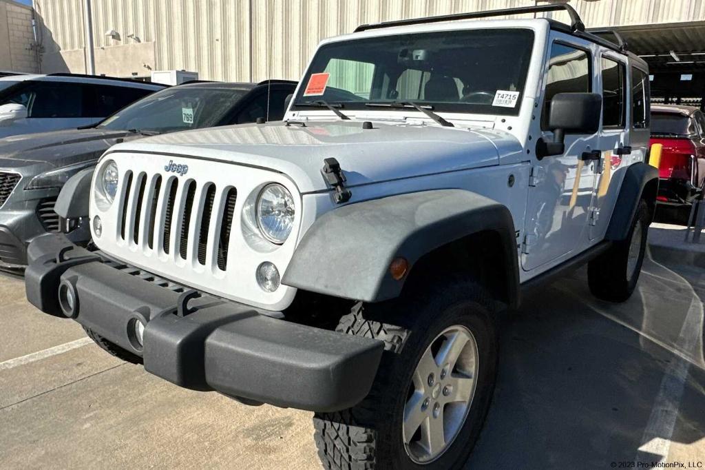 used 2016 Jeep Wrangler Unlimited car, priced at $20,995