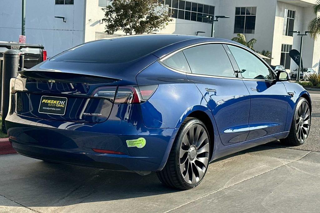 used 2022 Tesla Model 3 car, priced at $34,995