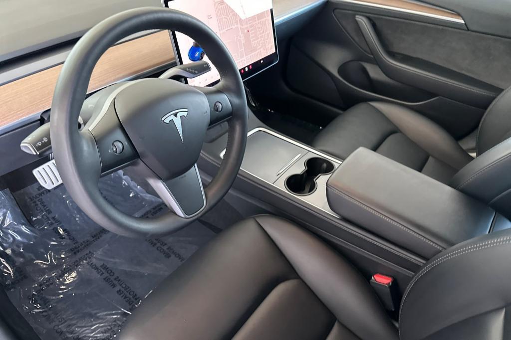 used 2022 Tesla Model 3 car, priced at $34,995