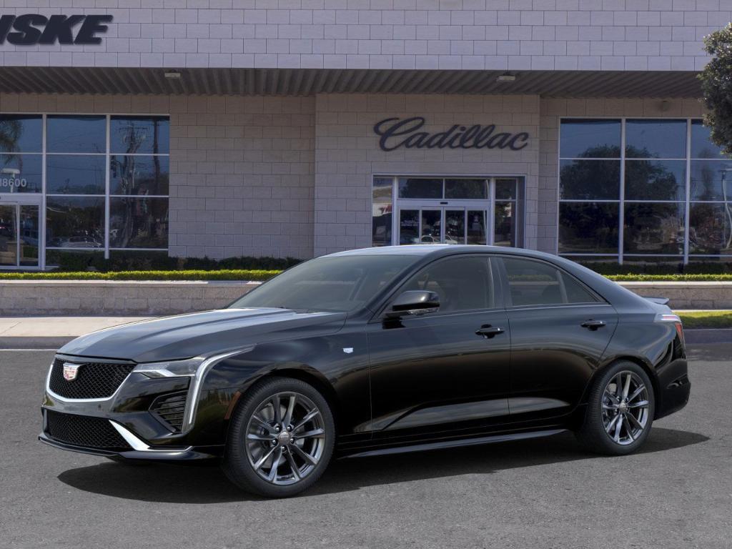 new 2025 Cadillac CT4 car, priced at $47,190