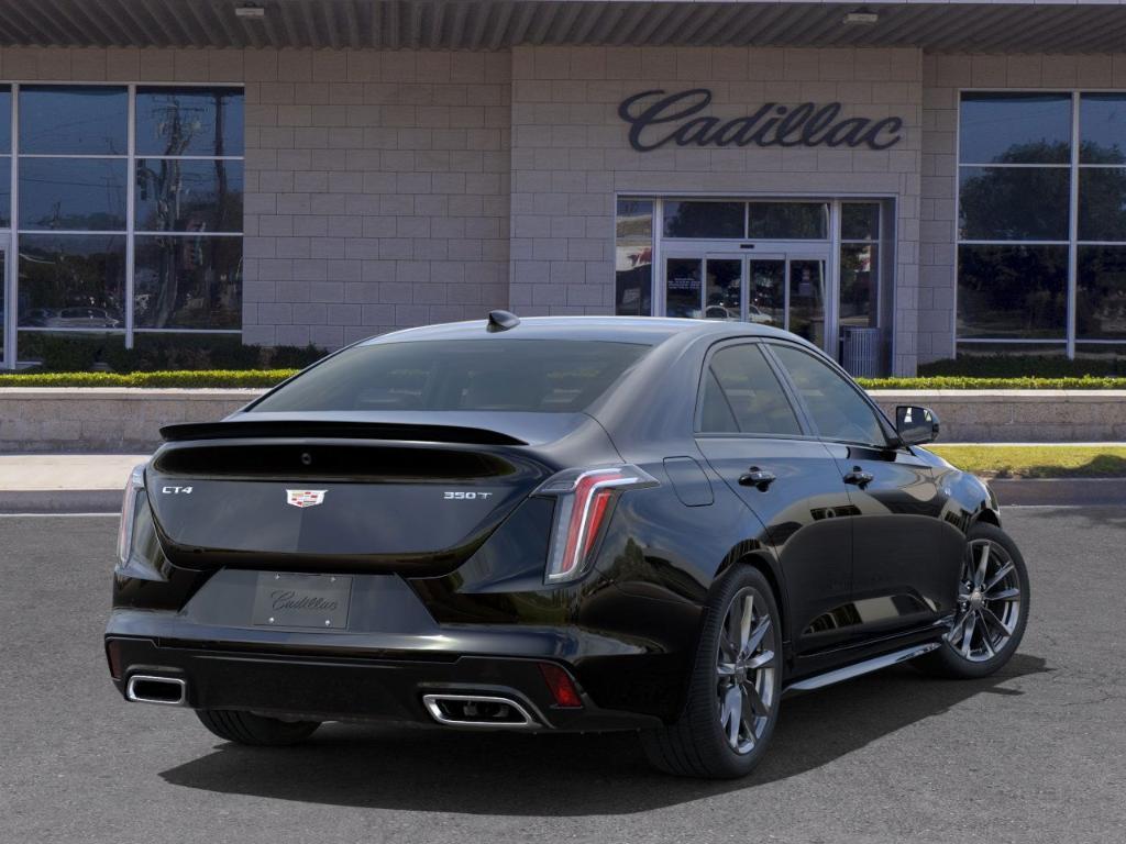 new 2025 Cadillac CT4 car, priced at $47,190