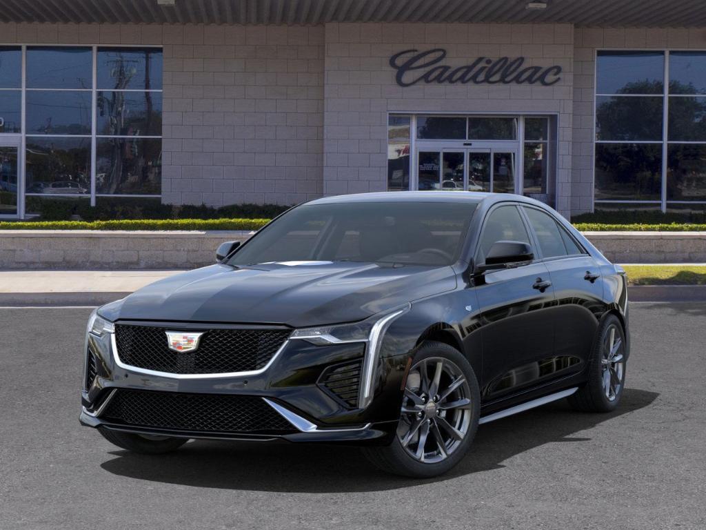 new 2025 Cadillac CT4 car, priced at $47,190