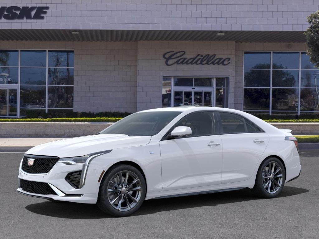 new 2025 Cadillac CT4 car, priced at $48,240