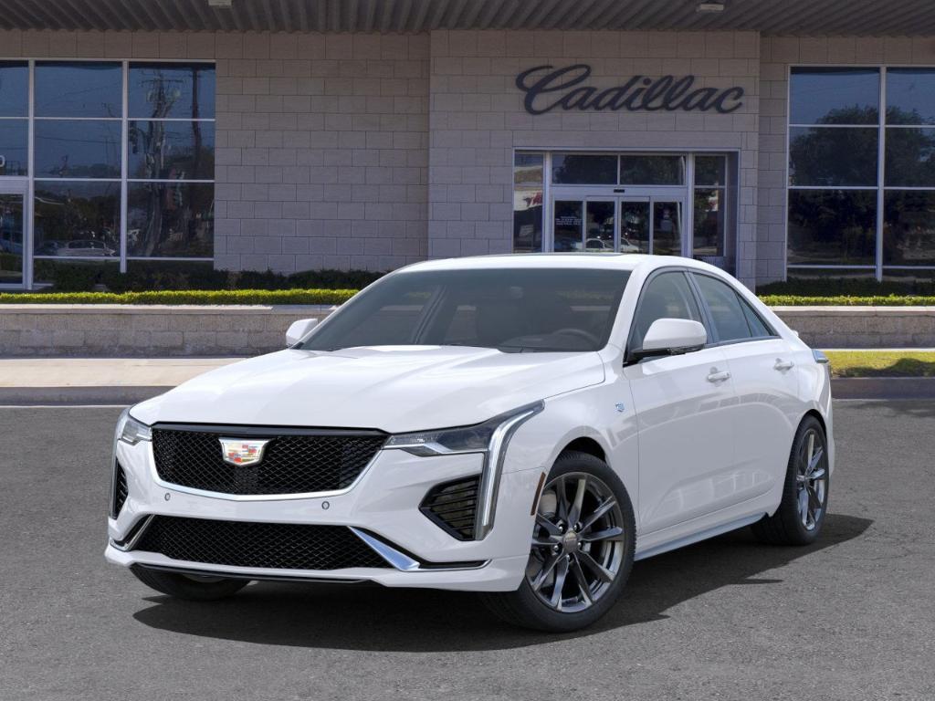 new 2025 Cadillac CT4 car, priced at $48,240