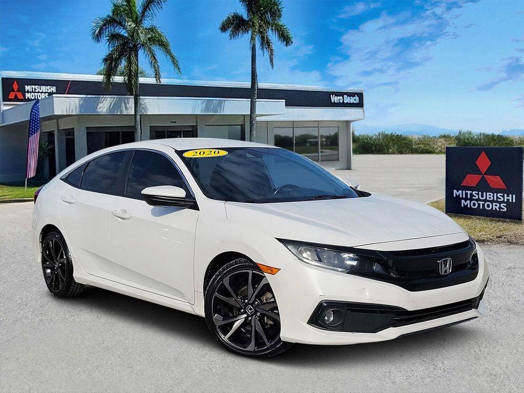 used 2020 Honda Civic car, priced at $18,888