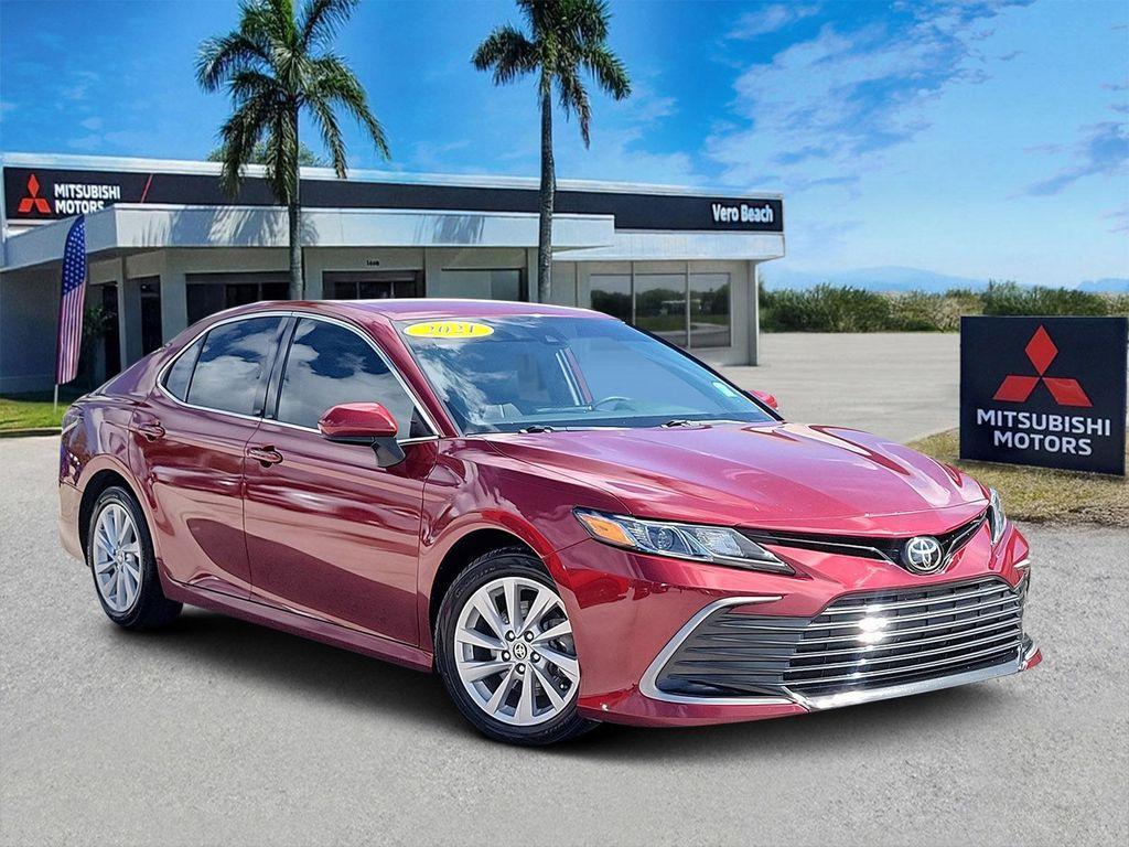 used 2021 Toyota Camry car, priced at $18,488