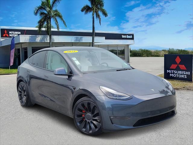 used 2021 Tesla Model Y car, priced at $23,488