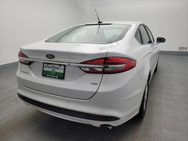 used 2018 Ford Fusion car, priced at $14,195