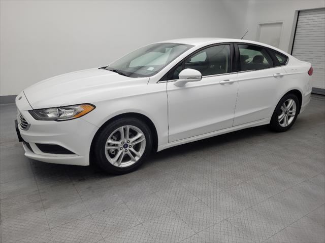 used 2018 Ford Fusion car, priced at $14,195