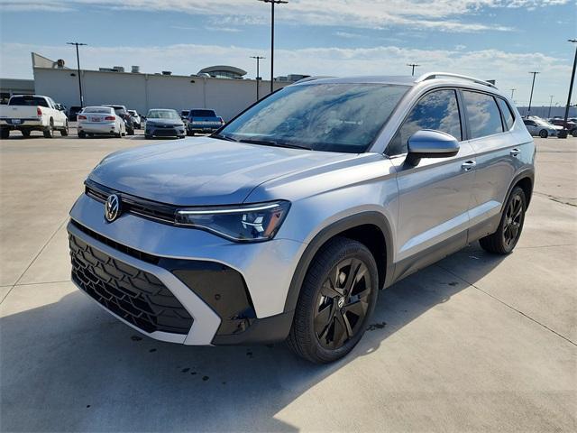new 2025 Volkswagen Taos car, priced at $29,217