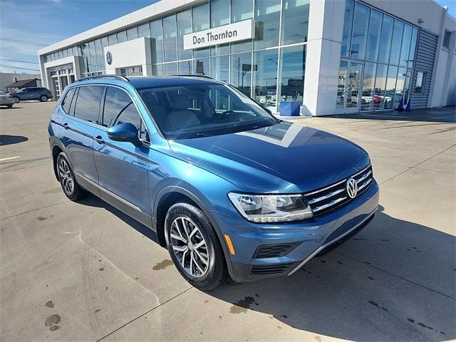 used 2020 Volkswagen Tiguan car, priced at $17,352