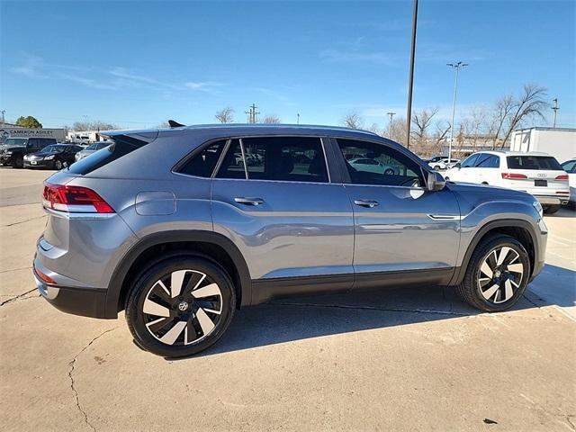 used 2024 Volkswagen Atlas Cross Sport car, priced at $36,255