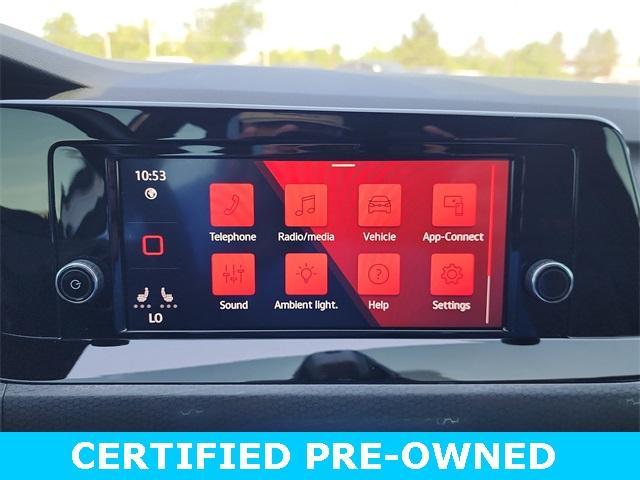 used 2023 Volkswagen Golf GTI car, priced at $25,579
