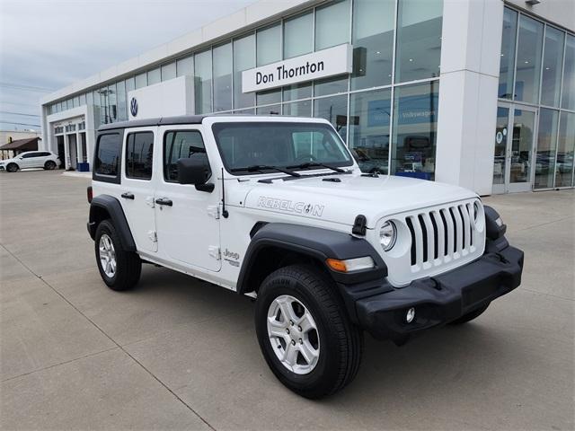 used 2020 Jeep Wrangler Unlimited car, priced at $26,256
