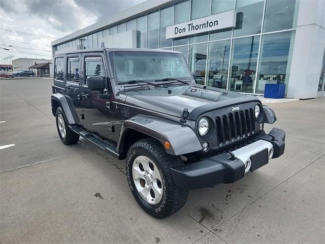 used 2014 Jeep Wrangler Unlimited car, priced at $21,279