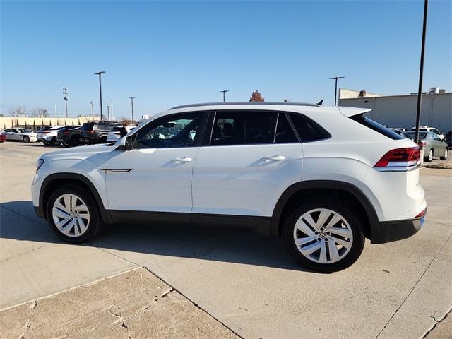 used 2021 Volkswagen Atlas Cross Sport car, priced at $20,657