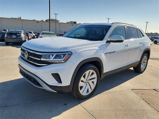 used 2021 Volkswagen Atlas Cross Sport car, priced at $20,657