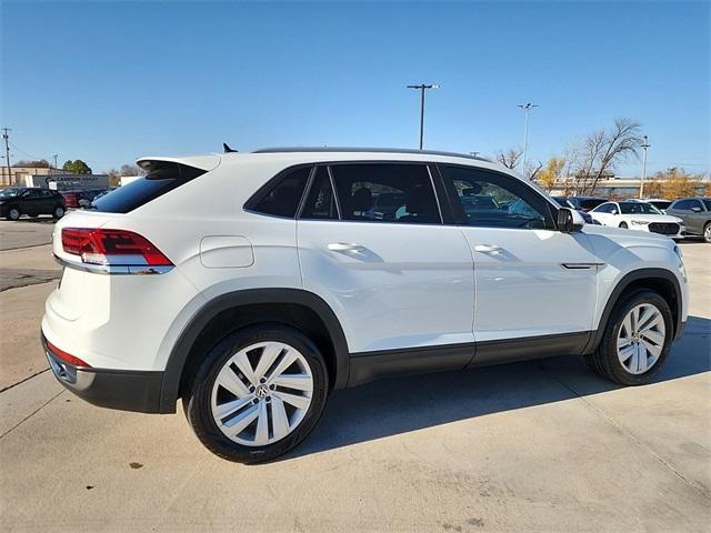 used 2021 Volkswagen Atlas Cross Sport car, priced at $20,657