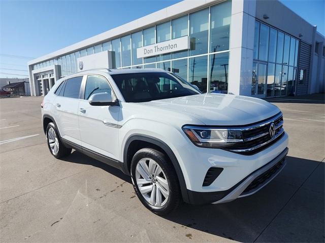 used 2021 Volkswagen Atlas Cross Sport car, priced at $20,657