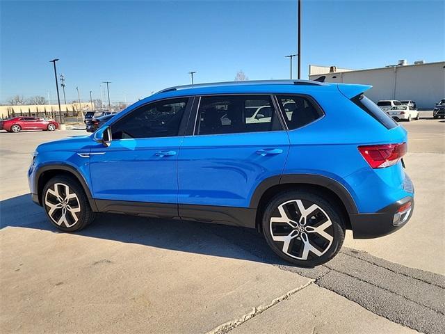 used 2023 Volkswagen Taos car, priced at $25,379