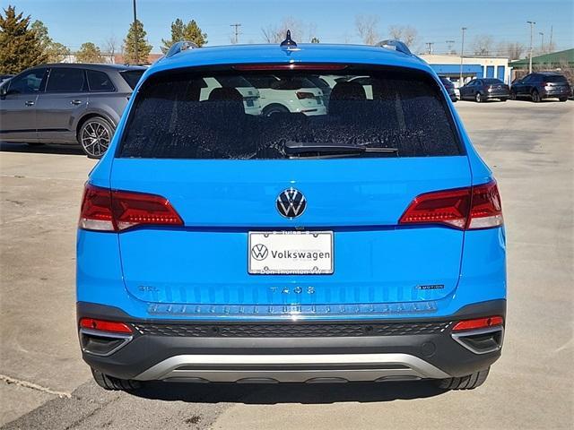 used 2023 Volkswagen Taos car, priced at $25,379