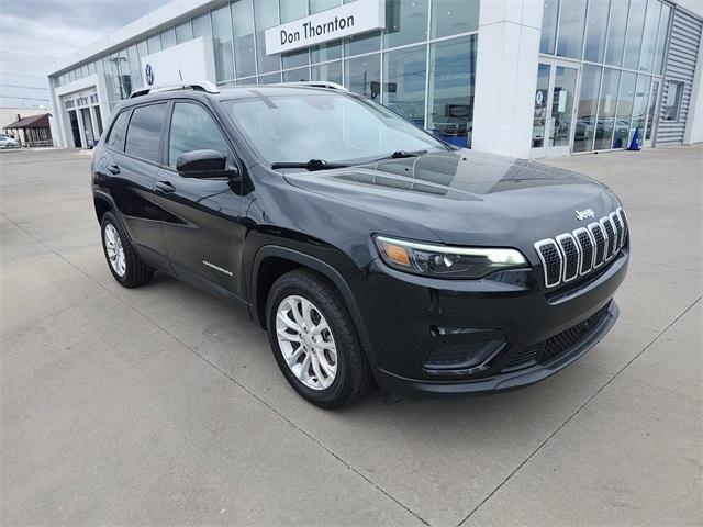 used 2021 Jeep Cherokee car, priced at $17,563