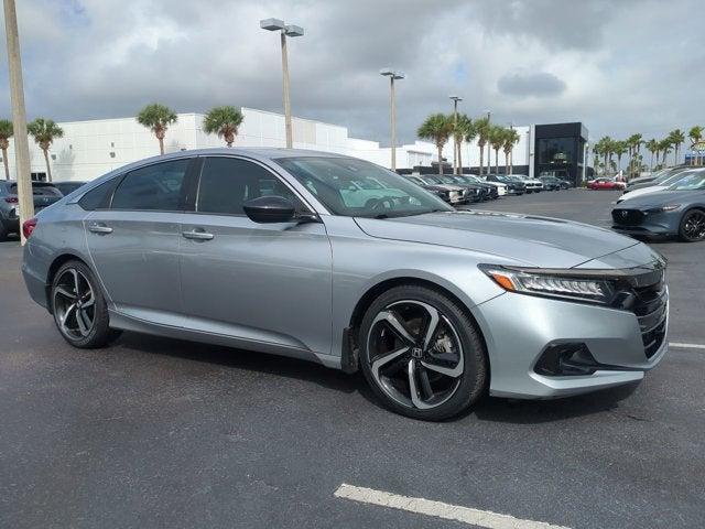 used 2022 Honda Accord car, priced at $23,818