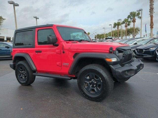 used 2020 Jeep Wrangler car, priced at $24,499