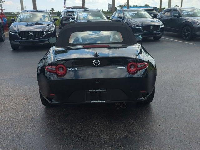 new 2025 Mazda MX-5 Miata car, priced at $33,655