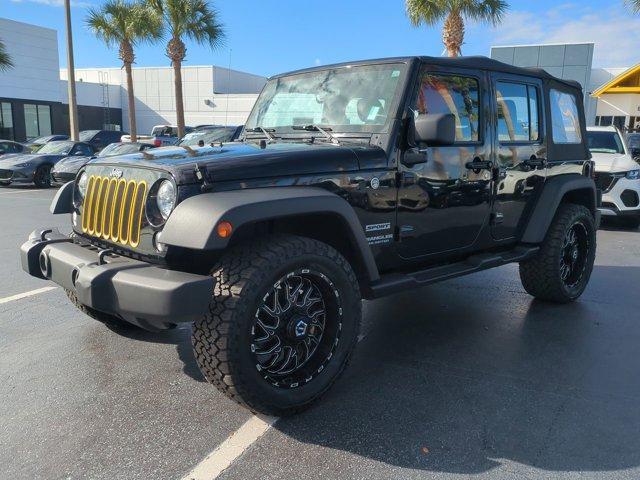 used 2016 Jeep Wrangler Unlimited car, priced at $17,994