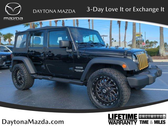 used 2016 Jeep Wrangler Unlimited car, priced at $19,994