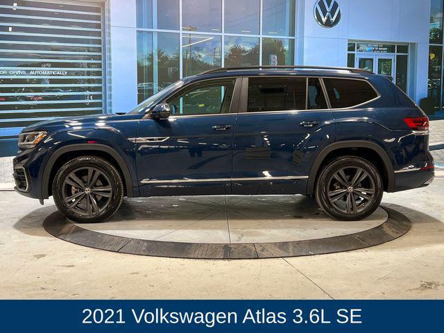 used 2021 Volkswagen Atlas car, priced at $27,644