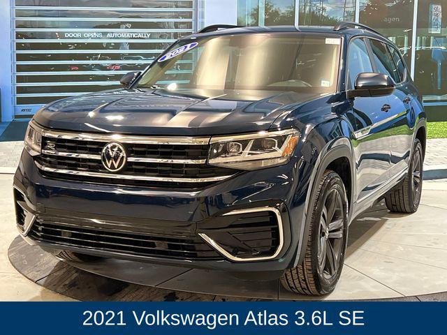 used 2021 Volkswagen Atlas car, priced at $27,644