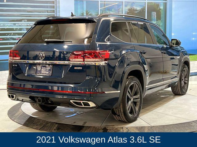 used 2021 Volkswagen Atlas car, priced at $27,644