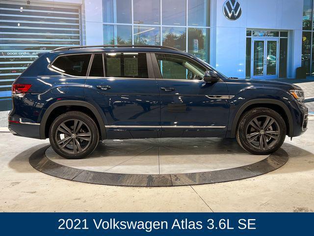 used 2021 Volkswagen Atlas car, priced at $27,644