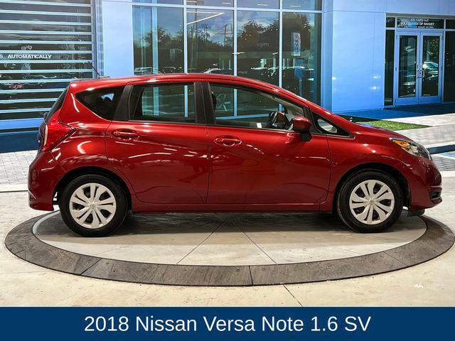 used 2018 Nissan Versa Note car, priced at $9,888