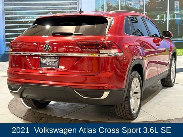 used 2021 Volkswagen Atlas Cross Sport car, priced at $26,283