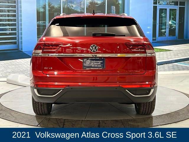 used 2021 Volkswagen Atlas Cross Sport car, priced at $26,283