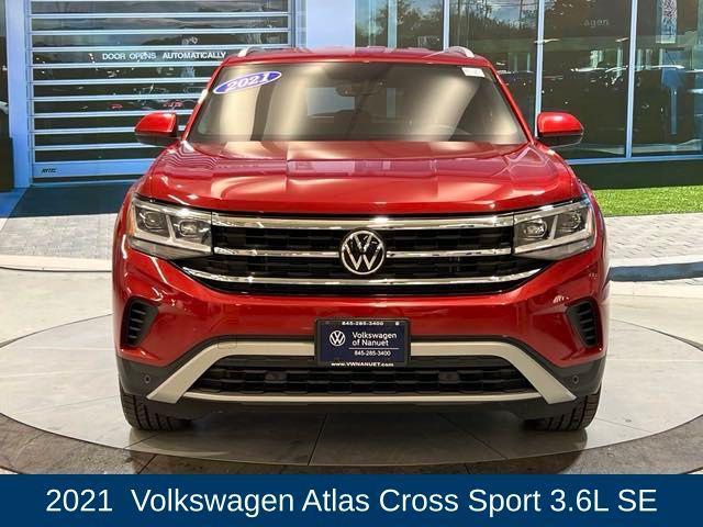 used 2021 Volkswagen Atlas Cross Sport car, priced at $26,283