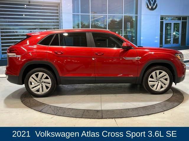 used 2021 Volkswagen Atlas Cross Sport car, priced at $26,283