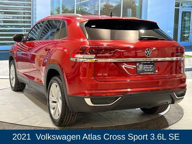 used 2021 Volkswagen Atlas Cross Sport car, priced at $26,283