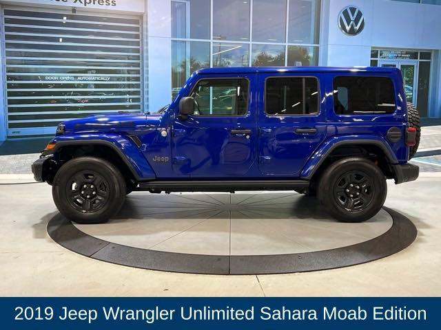 used 2019 Jeep Wrangler Unlimited car, priced at $24,288