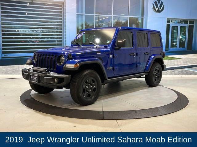 used 2019 Jeep Wrangler Unlimited car, priced at $26,900