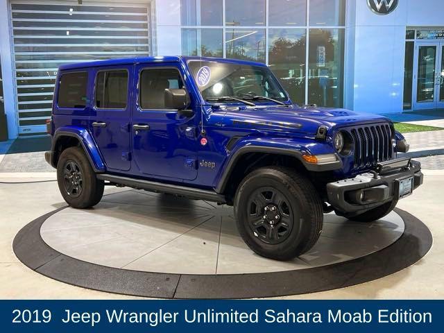 used 2019 Jeep Wrangler Unlimited car, priced at $26,900