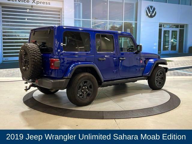 used 2019 Jeep Wrangler Unlimited car, priced at $24,288