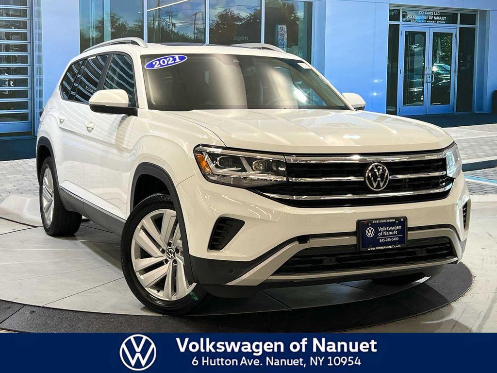 used 2021 Volkswagen Atlas car, priced at $27,035