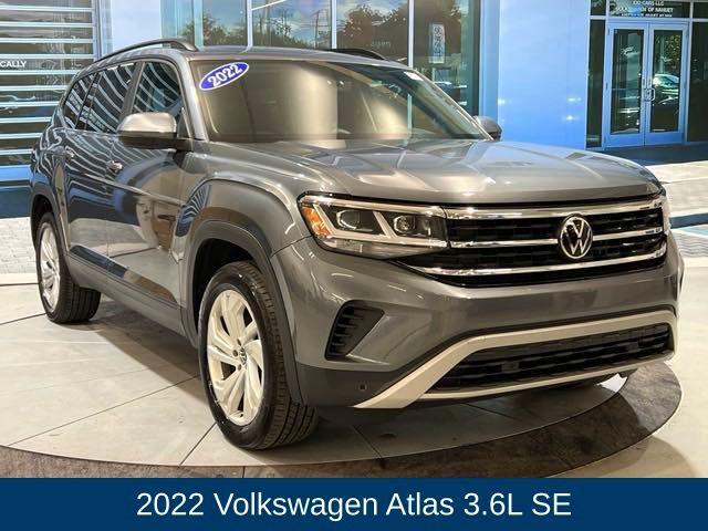 used 2022 Volkswagen Atlas car, priced at $27,804