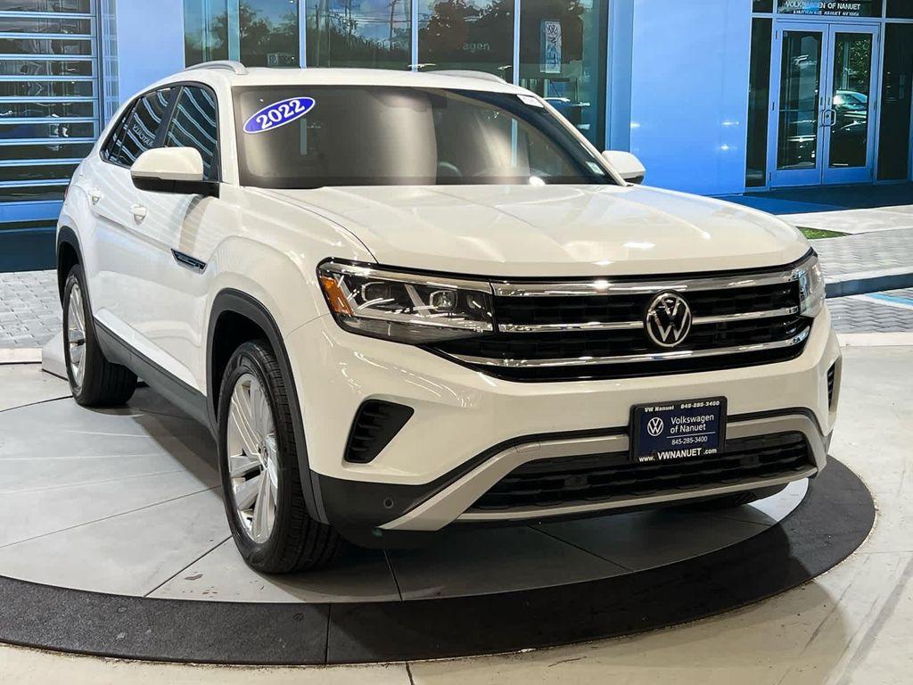 used 2022 Volkswagen Atlas Cross Sport car, priced at $27,094