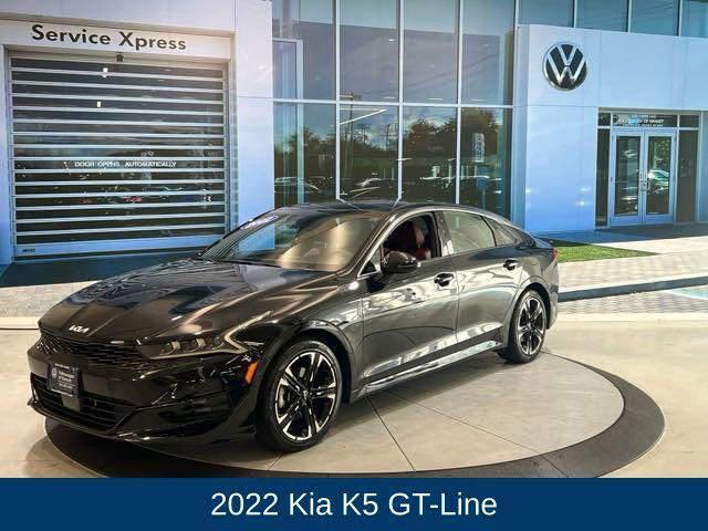 used 2022 Kia K5 car, priced at $23,500