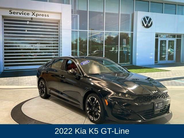 used 2022 Kia K5 car, priced at $23,500